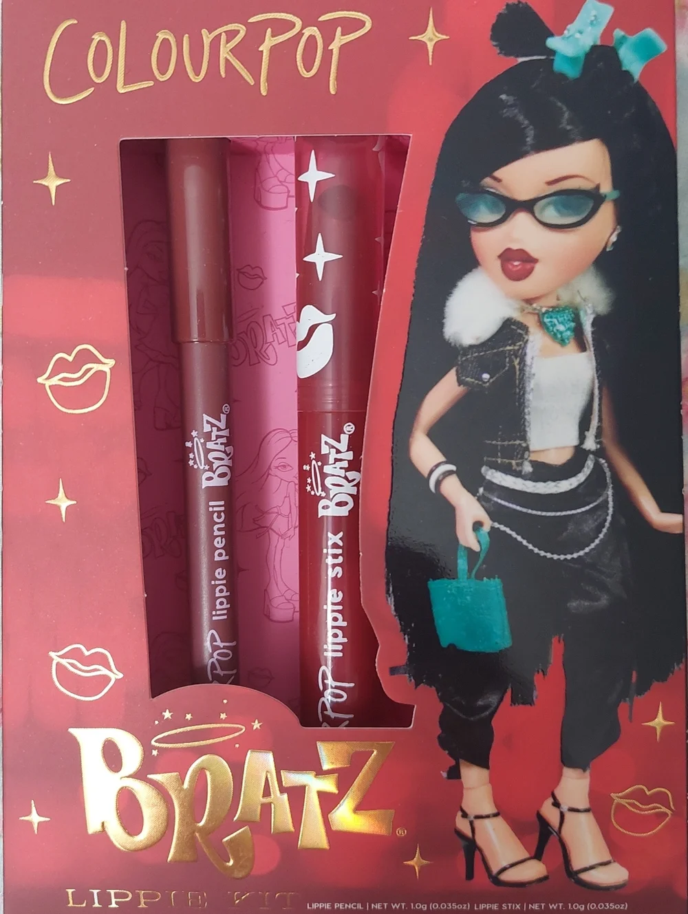 NIB! Rare ColourPop Bratz Lip Kit - Jade - Picture 1 of 6